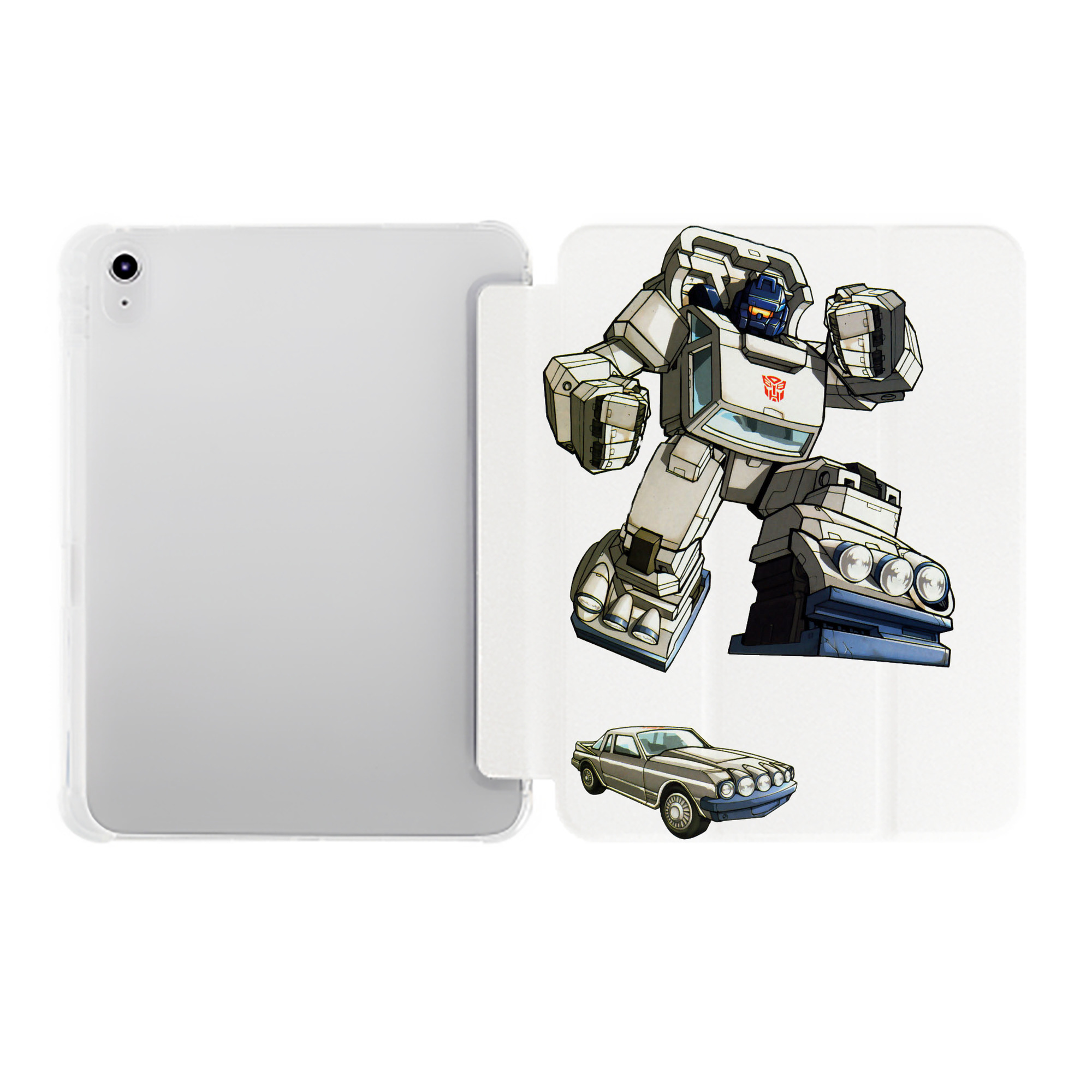 （画像用）  IPad ケース ペン収納付き 三つ折りスタンド PUレザー×シリコン 対応機種9.5/10.5/10.9インチ